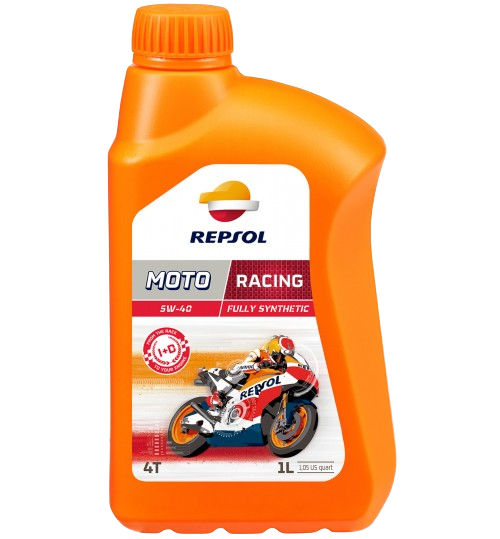 Моторное масло Repsol Moto Racing 4T 5W40, 1л (Repsol: RP160L51)